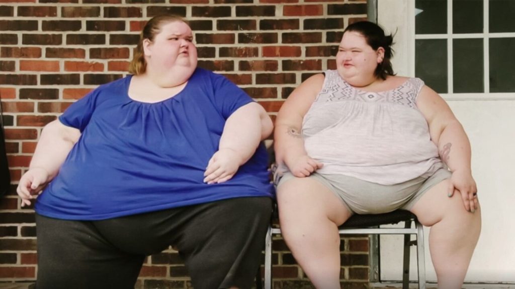 Amy seated next to Tammy on the right had concerns that Philip would prohibit Tammy from reaching her weight loss goal